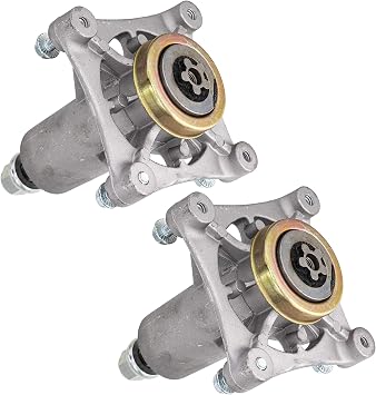 8TEN Spindle Set for Husqvarna 192870 532187281 532187292 42 54-Inch 2 Pack