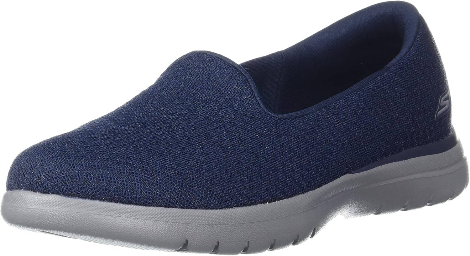 Skechers Women's ON-The-GO Flex-Charm Loafer Flat, Navy, 11