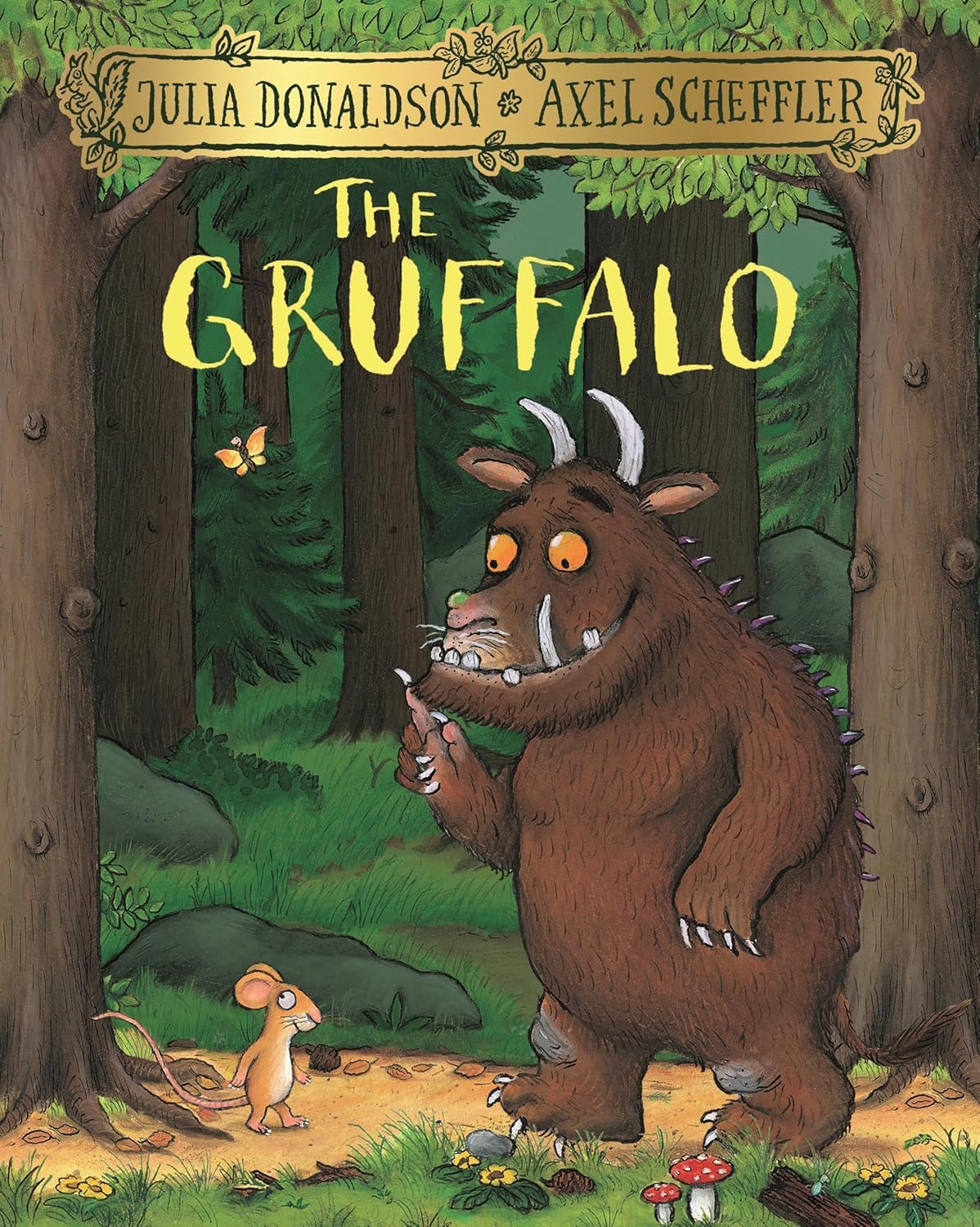 Julia Donaldson 5 Books Collection (Set 1) – The Gruffalo, Room on the Broom, The Snail and the Whale, The Smartest Giant in Town & A Squash and a Squeeze – Children’s Picture Book Set