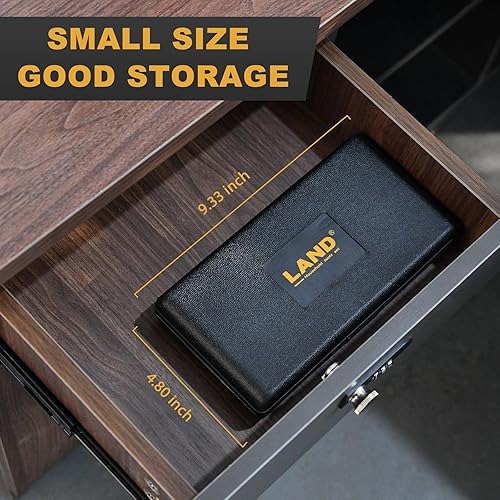 Miniatura 5 de LAND Kit de herramientas pequeñas de 22 piezas con caja de herramientas, juego de herramientas esenciales para el hogar para reparación del hogar,