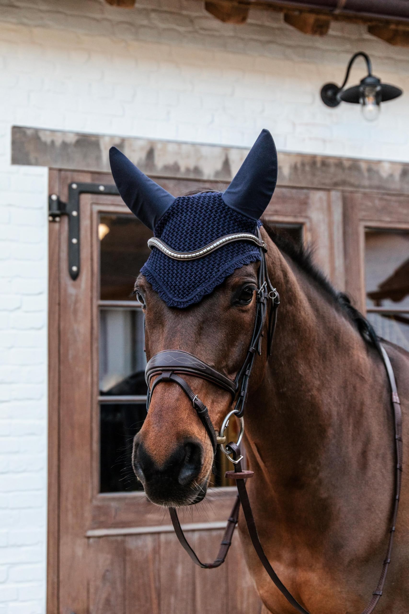 Bonnet Anti-Mouche Anti-Bruit Cheval Soundless - Kentucky Horsewear