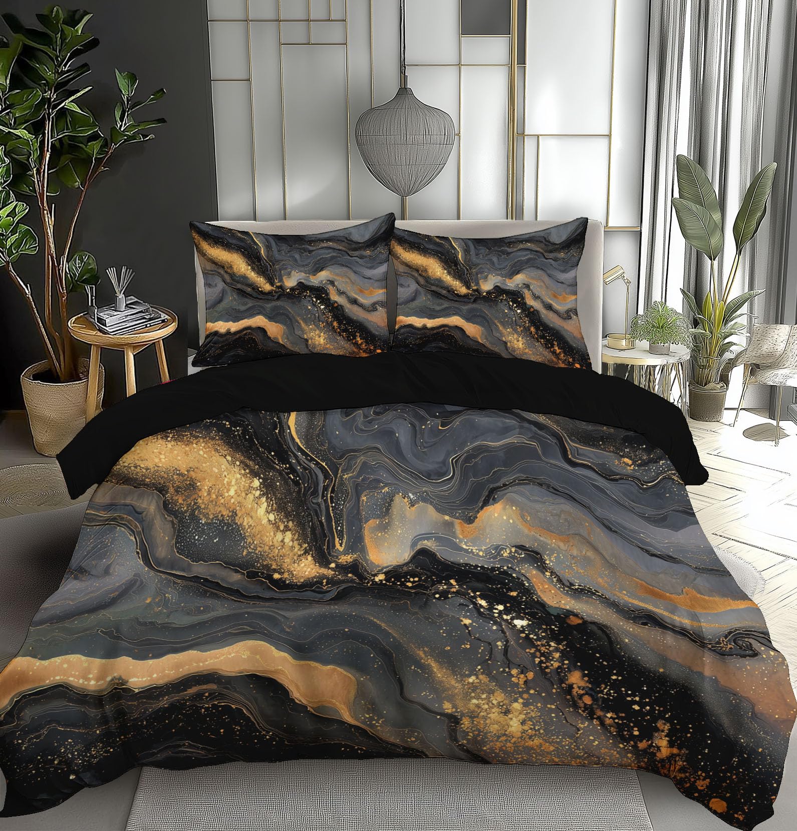 Parure de lit en microfibre 140x200 cm contre les draps rêches et froissés