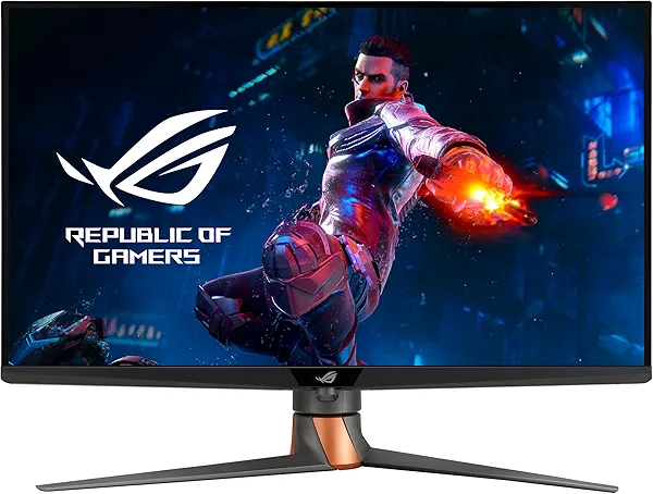 ASUS ROG Swift 32” 4K Mini LED Gaming Monitor (PG32UQXR) -UHD (3840 x 2160), 160Hz, 1ms, Fast IPS, Local dimming, FreeSync Premium Pro, HDMI 2.1, DisplayPort 2.1 with DSC, Quantum Dot, DisplayHDR1000