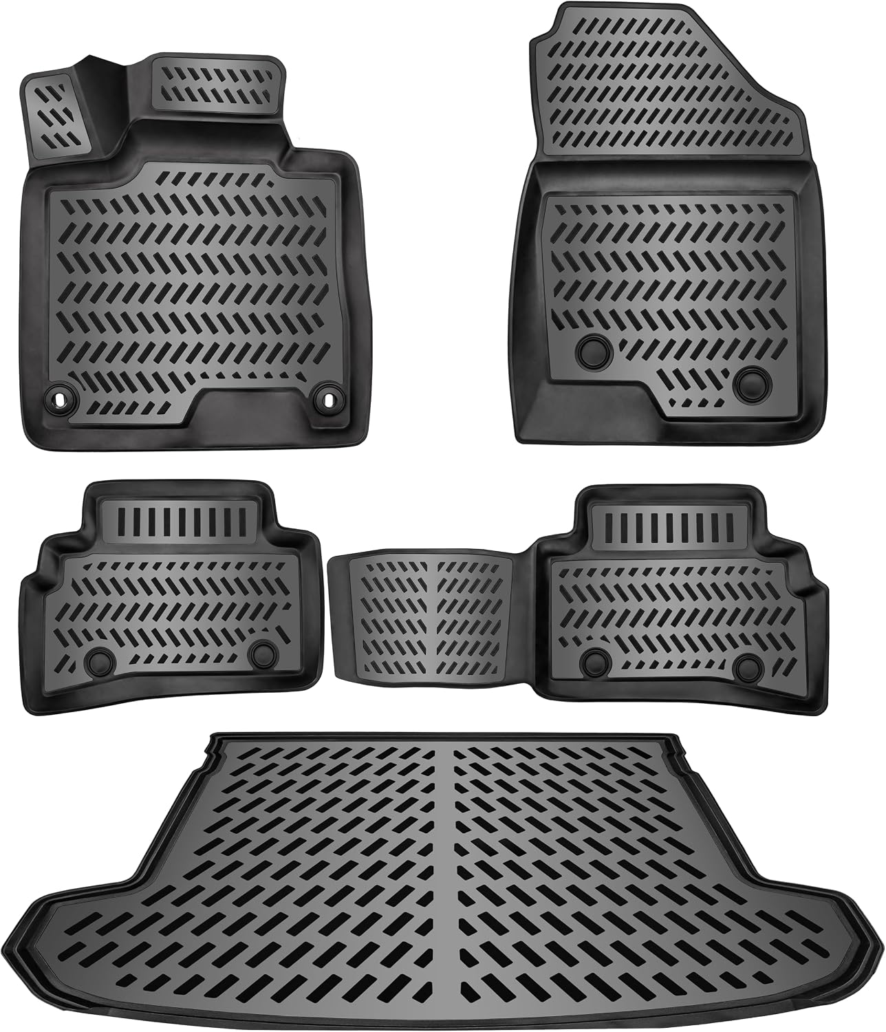 Amazon fr ELMASLINE Lot De Tapis En Caoutchouc 3D Et Bac De Coffre amazon-fr-elmasline-lot-de-tapis-en-caoutchouc-3d-et-bac-de-coffre