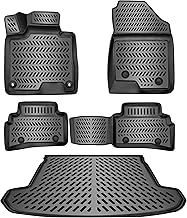 ELMASLINE 3D Rubber Floor Mats & Trunk Tank Set for KIA SPORTAGE 5 (V) 2022-2025 | Does not fit plug-in hybrid!!! | Models without subwoofer