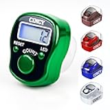 CINCY Clicker Counter with LED for Day & Night Use | Instant Reset, Accurate & Quiet, Long Battery Life | for People, Laps, Pitch, Golf, Baseball, Fish Counting, for Prayer, Everyday Prayer – 1 Pack