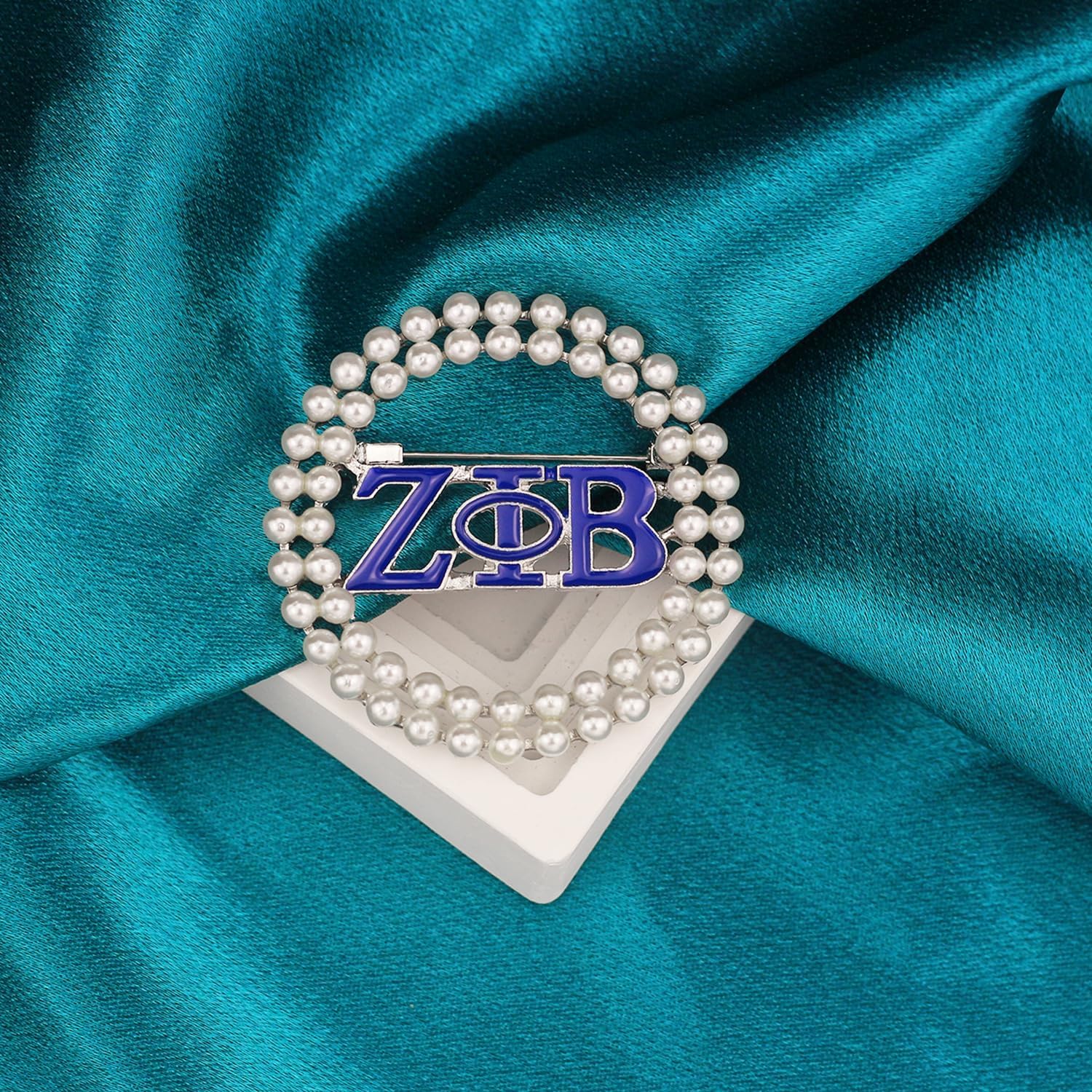 Pearl ZPB Brooch Pin for Women 1920 ZPB Gift Greek Sorority Gift for Finer Women Paraphernalia Jewelry Sisterhood Gift for Soror - Image 5