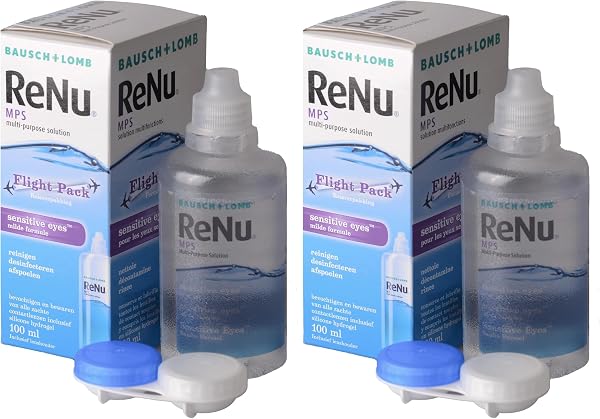 ReNu MPS Sensitive Eyes Solution Lentilles de Contact Souples - Solution d’Entretien Douce Multifonction pour les Yeux Sensibles - Produit Lentille pour Lentilles de Contact Souples, 100ml - 3