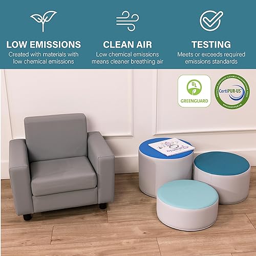 Miniatura 7 de Factory Direct Partners Silla Inspired Playtime, color arena