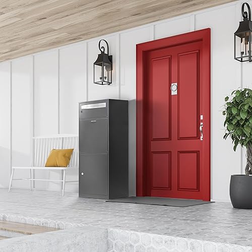 Miniatura 5 de Barska CB13704 Caja de envío de paquetes grandes para porche, color negro