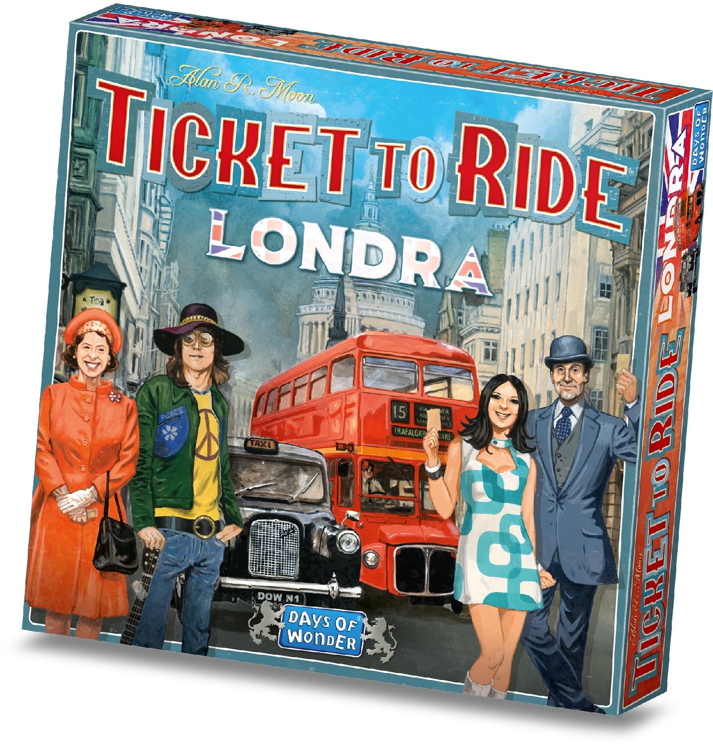 Ticket to Ride Londres jeu de société 10-15 min pour jouer sans attendre
