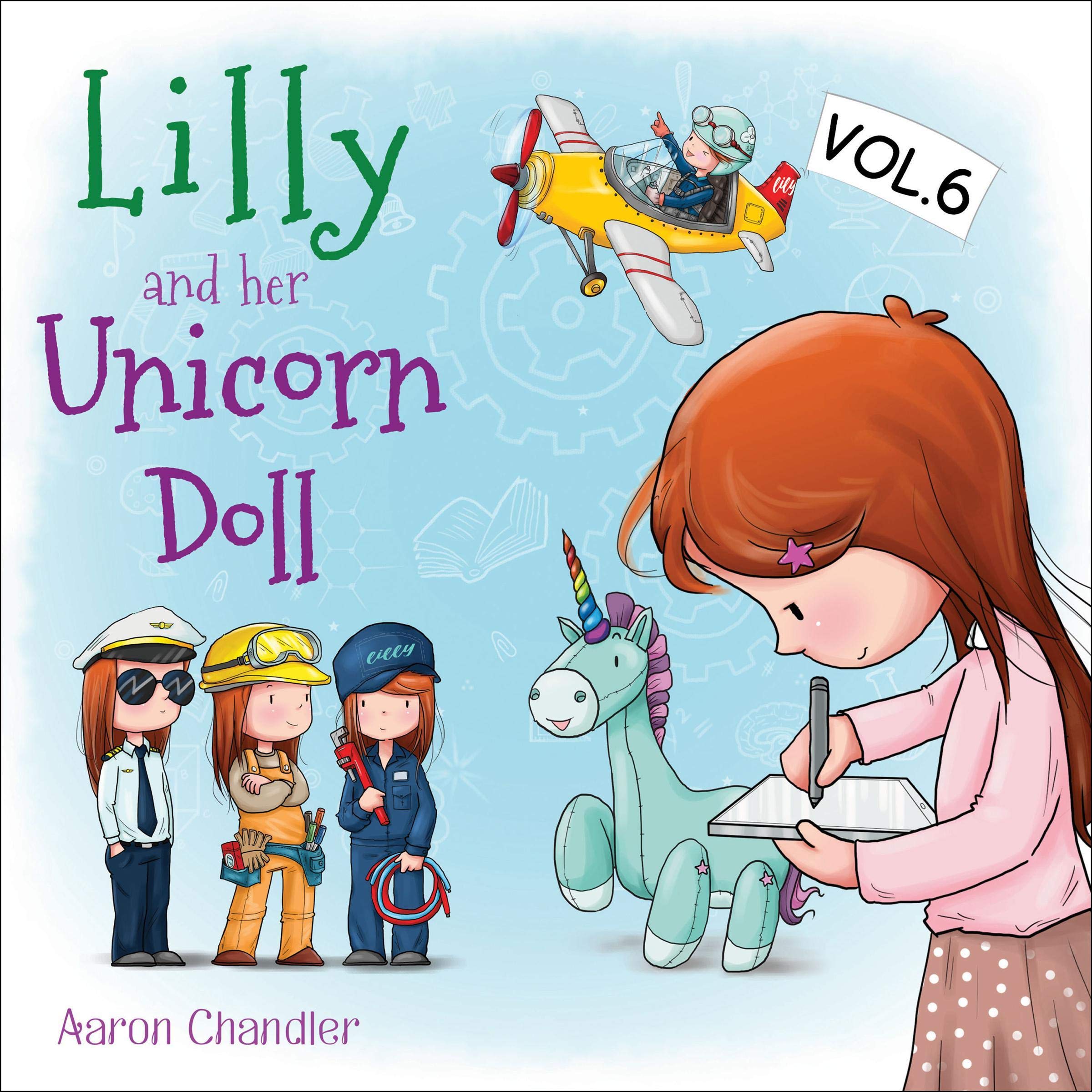 Cover art for Lilly and Her Unicorn Doll: Vol. 6: The Importance of Learning