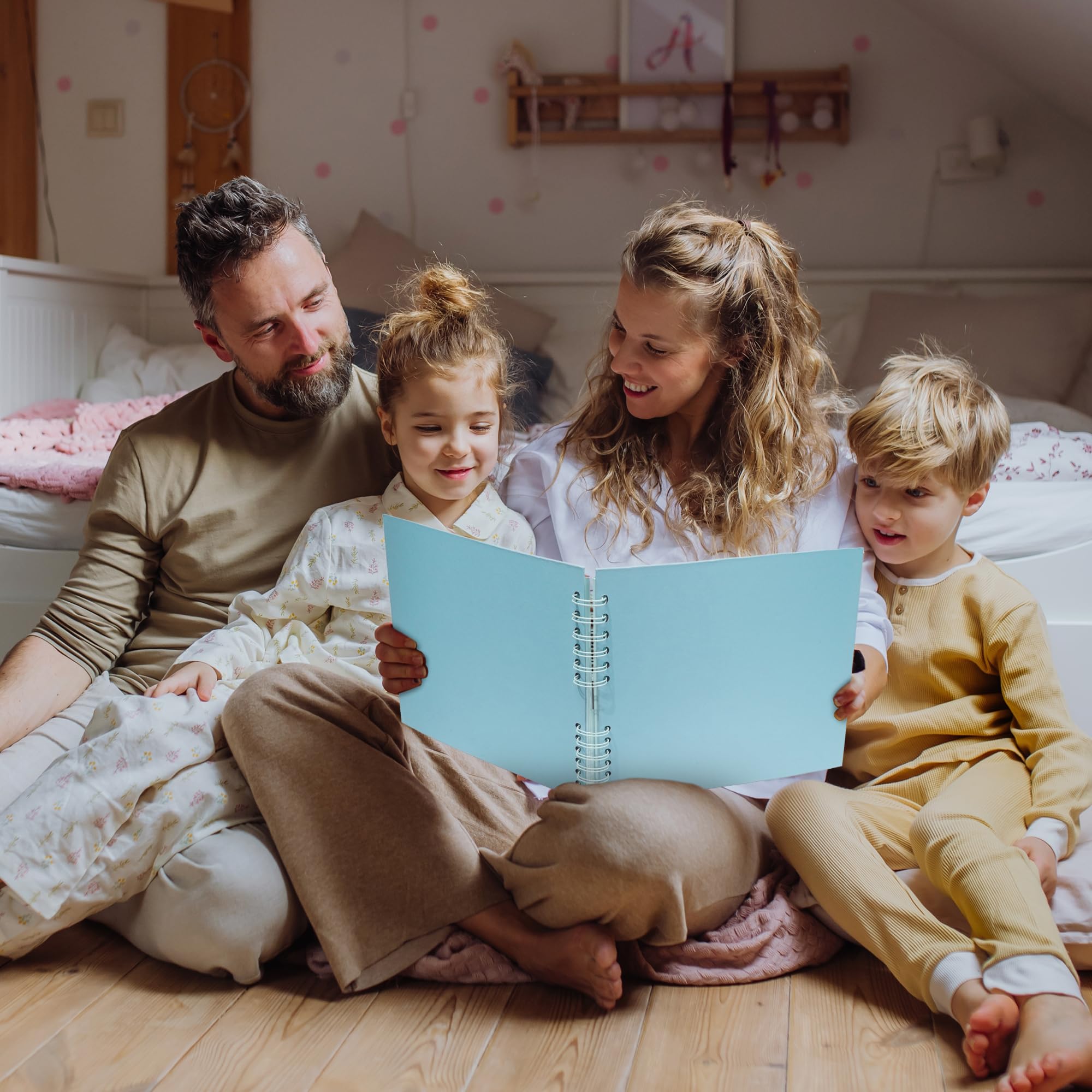 Album Scrapbook 40 Pagine - Libro Dei Ricordi 29x21.5 Cm Per Matrimoni, Baby Shower