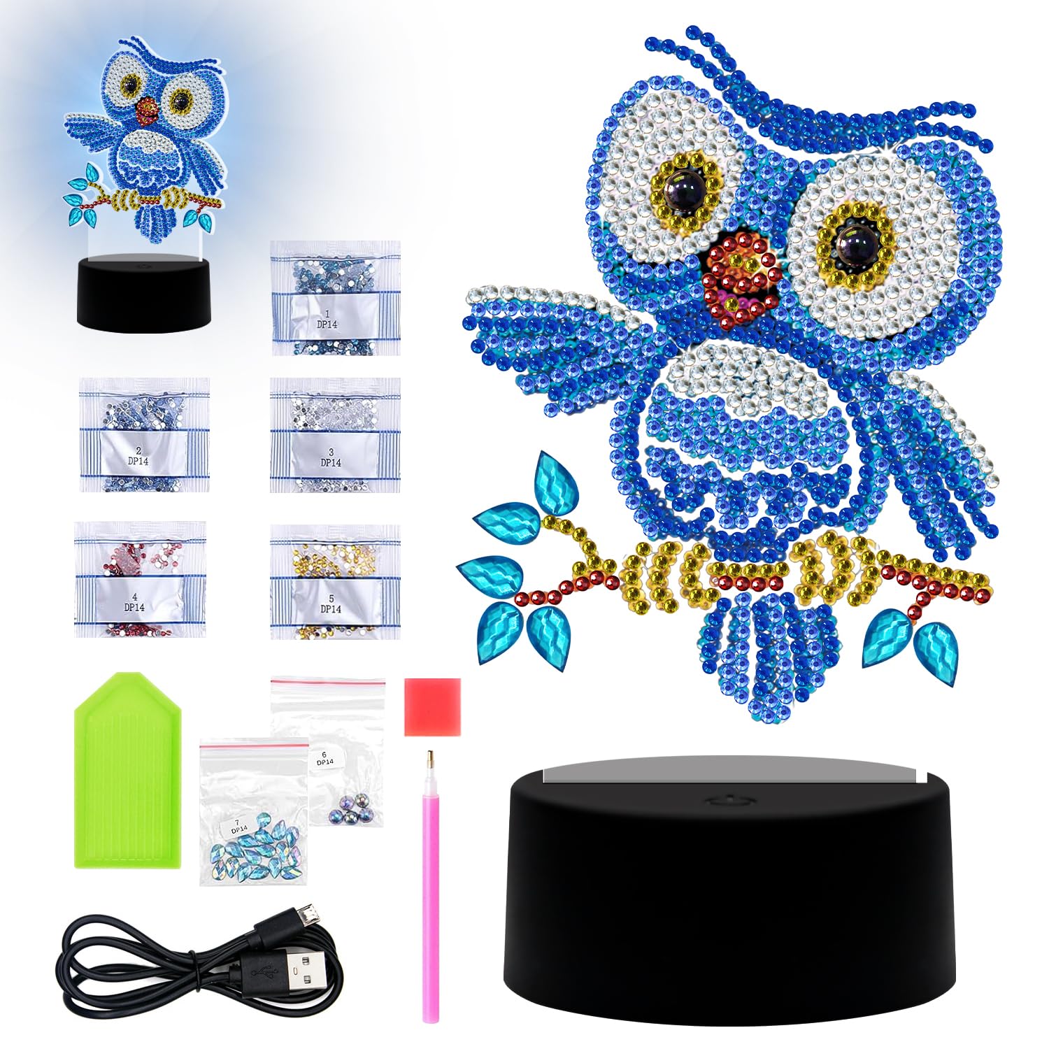 Pittura Diamante Bambina Kit Pittura Diamanti Per Bambini