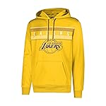 Ultra Game NBA Official Mens Super Soft Midtown Hoodie Pullover Sweatshirt - Unisex, Los Angeles Lakers, Team Color, X-Large
