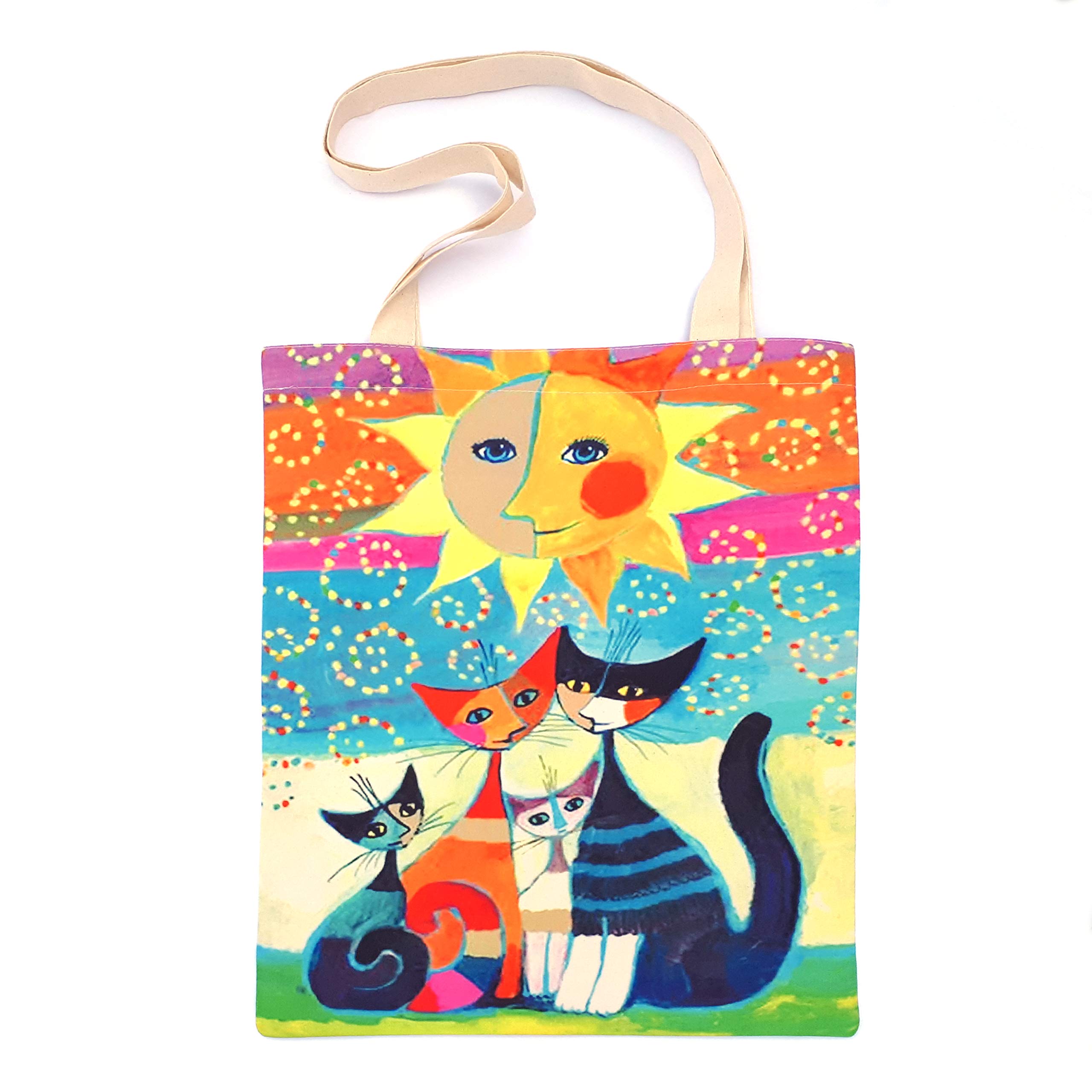 Alwan Beach Bag with Cats - EE8311CAT4