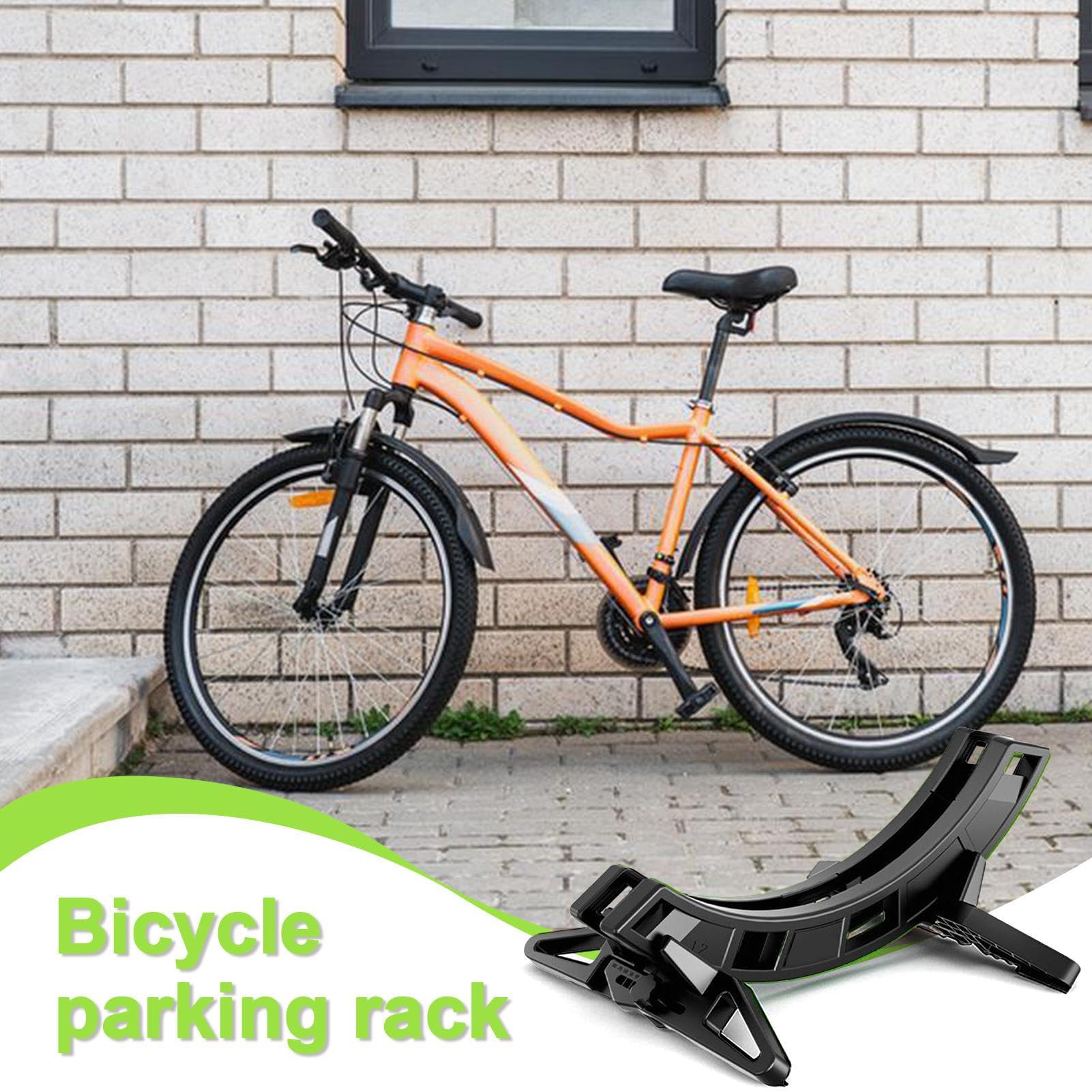 Supporto Bici da Pavimento Supporto Regolabile per Riparazione Biciclette | Cavalletto da Terra per Bici Per Casa Garage Ciclismo e Scooter