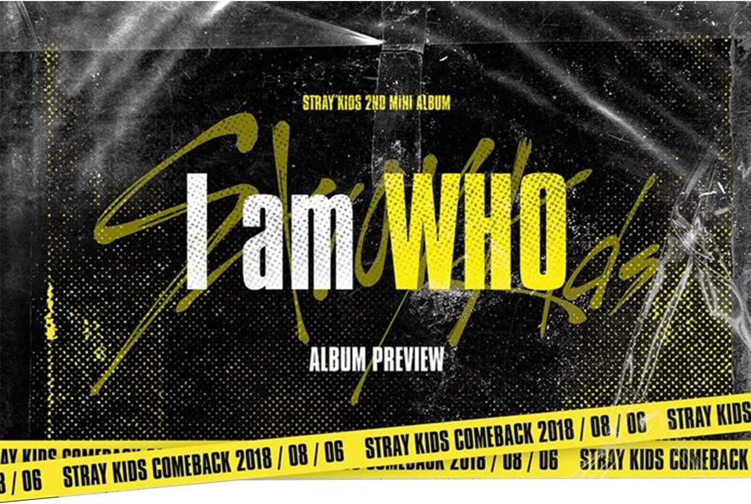 STRAY KIDS 2nd Mini Album - I am who [ WHO Ver. ] CD + Photobook + Photocard + Lyrics Poster + Mirror