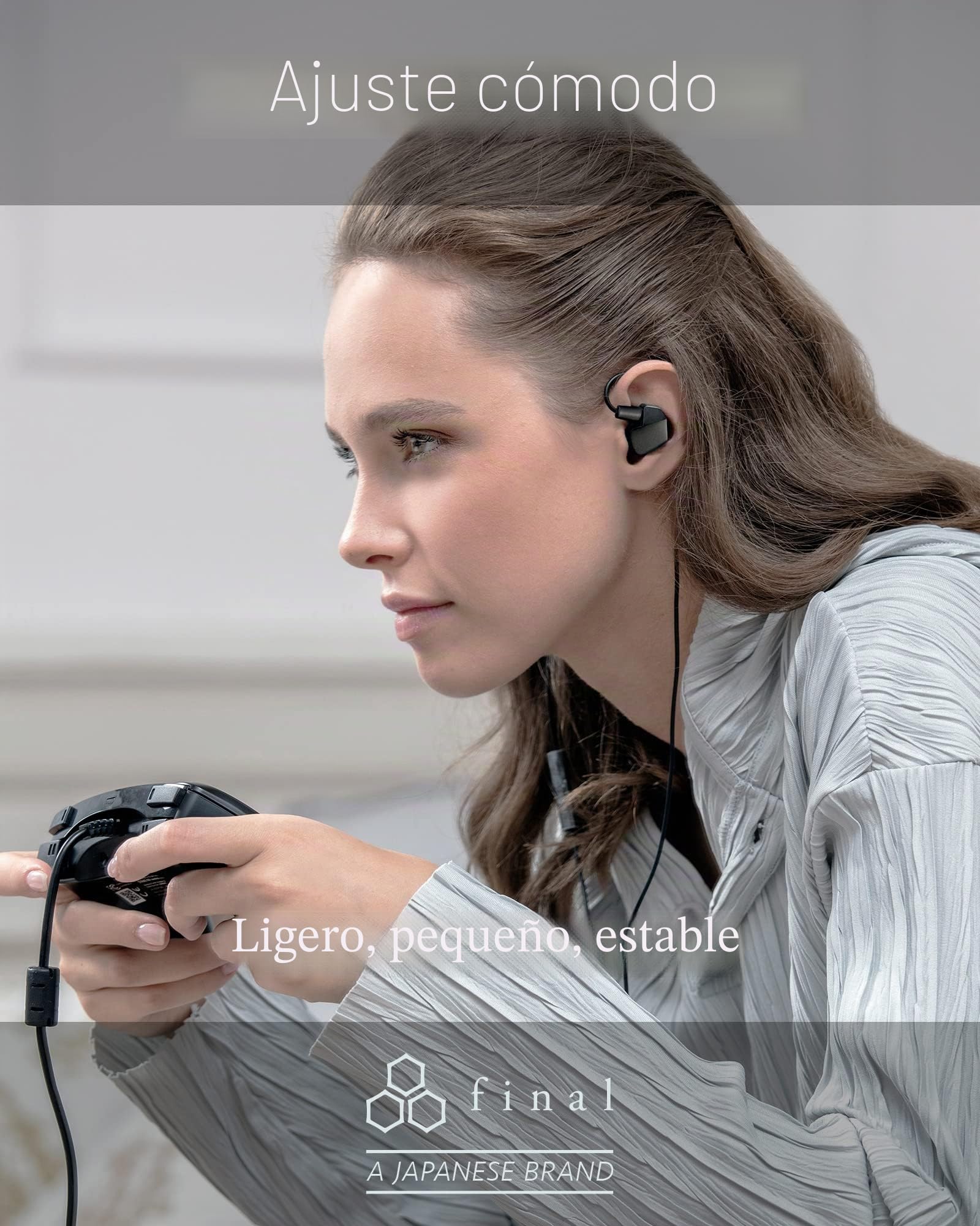 final VR3000 - Auriculares para Juegos inmersivos y espaciosos, Juegos de Aventura en Mundo Abierto, Realidad Virtual y entornos de Juego espaciales, micrófono y Controles en línea, Color Negro