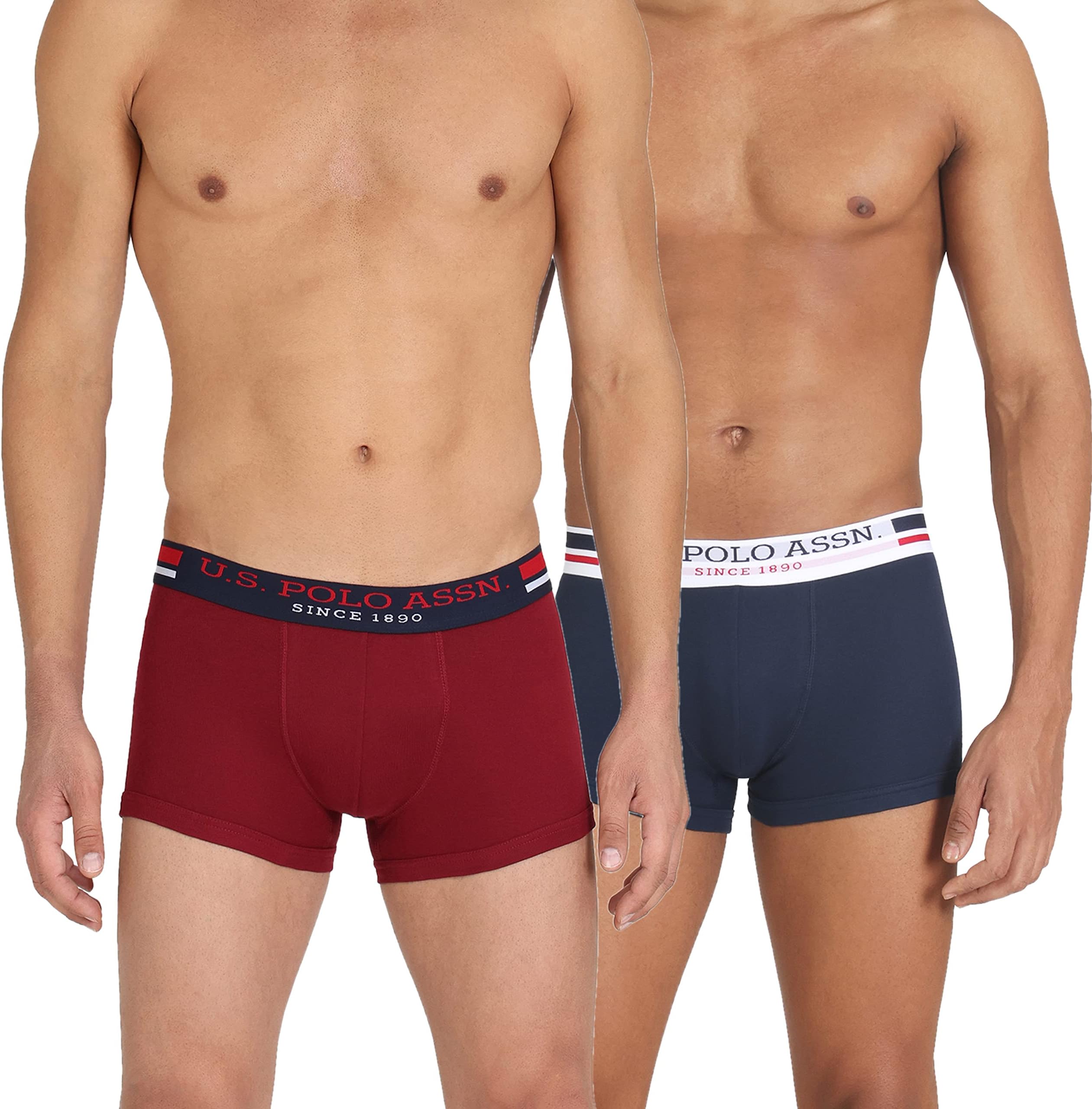 U.S. POLO ASSN. Men I641-P2 Trunks (pack of 2)