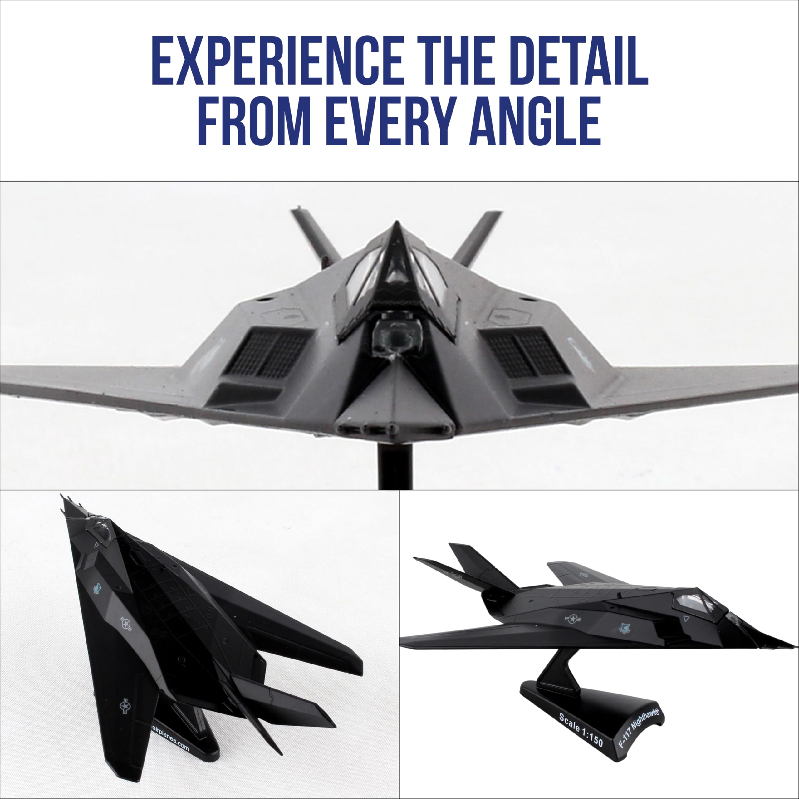 Daron Avion F-117 Nighthawk 1:150 Noir