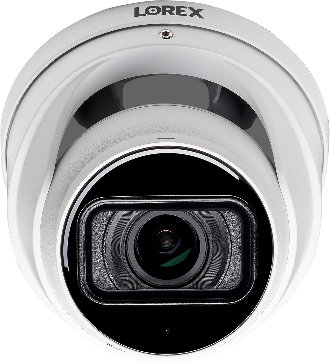 Lorex LNE9393 4K Nocturnal 4 Series IP Wired Dome Camera with Motorized Varifocal Lens and Listen-in Audio (White)