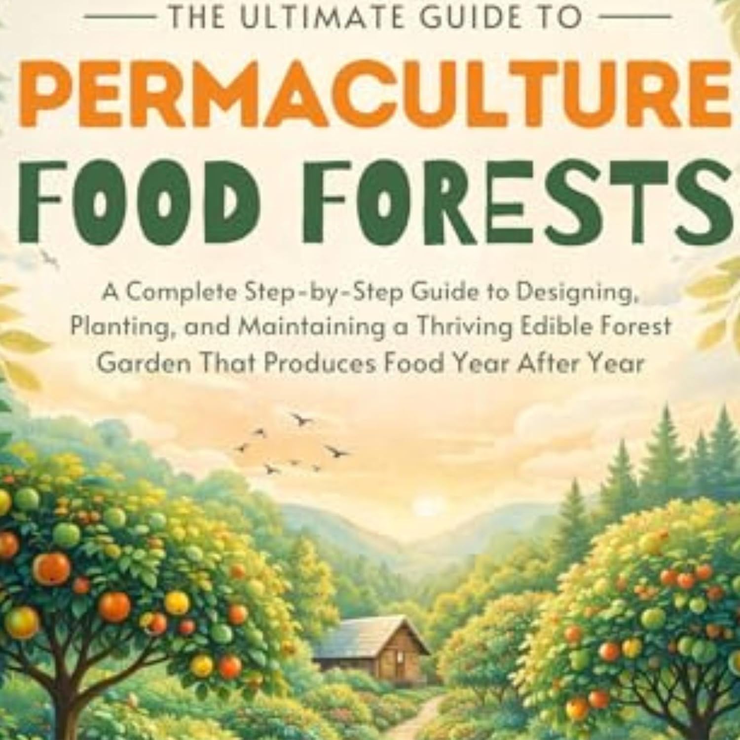 The Ultimate Guide to Permaculture Food Forests: A Complete Step-by-Step Guide to Designing, Planting, and Maintaining a Thriving Edible Forest Garden That Produces Food Year After Year (Healthy Gardening)