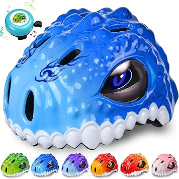 Toddler Helmet Kids Bike Helmet for Boys Girls 3D Adjustable Lightweight and Multi-Sports Scooter Cycling Roller Balance Bike