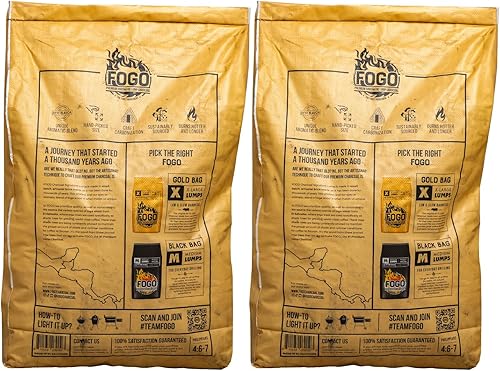 Miniatura 42 de Fogo Lump carbón vegetal de madera., Negro