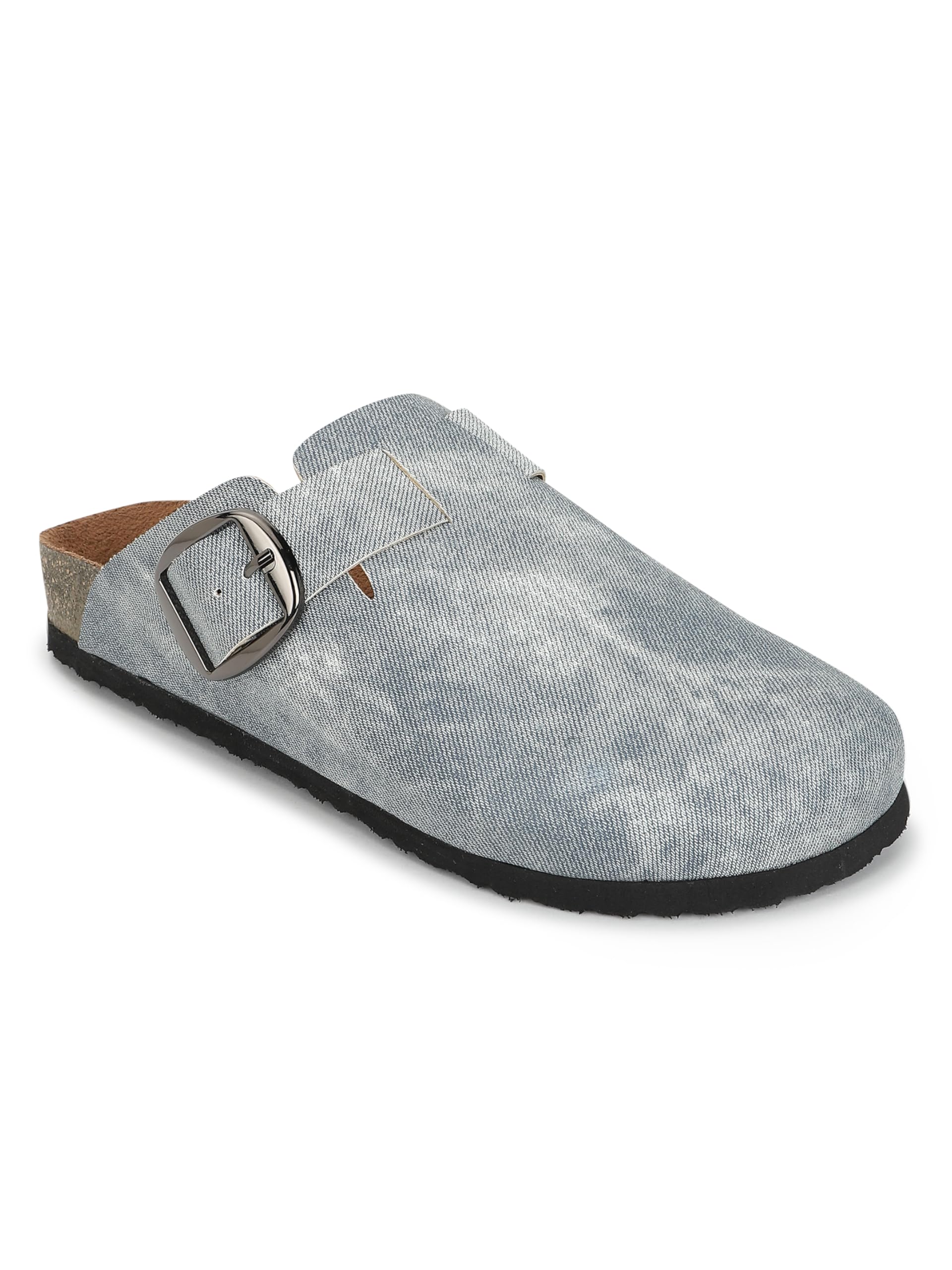 London Comfortable Pink Suede Clogs for Woman | Stylish and Durable Clogs Women Footwear with Anatomically Shaped Footbed, Soft Lining & Lightweight EVA Sole for All-Day Comfortand Versatile Everyday Wear-image-10
