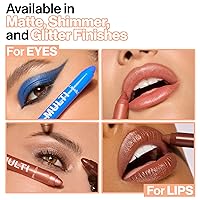 Vista 50 de wet n wild Color Icon MultiStick - Sombra de ojos en crema, maquillaje multifuncional, café oscuro (Cheat Day)