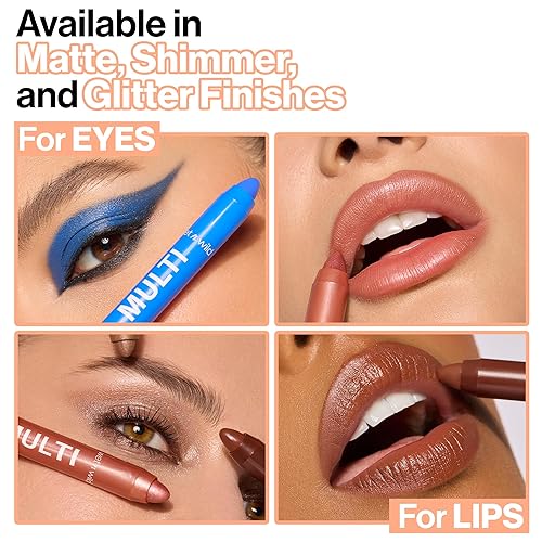 Vista 50 de wet n wild Color Icon MultiStick - Sombra de ojos en crema, maquillaje multifuncional, café oscuro (Cheat Day)