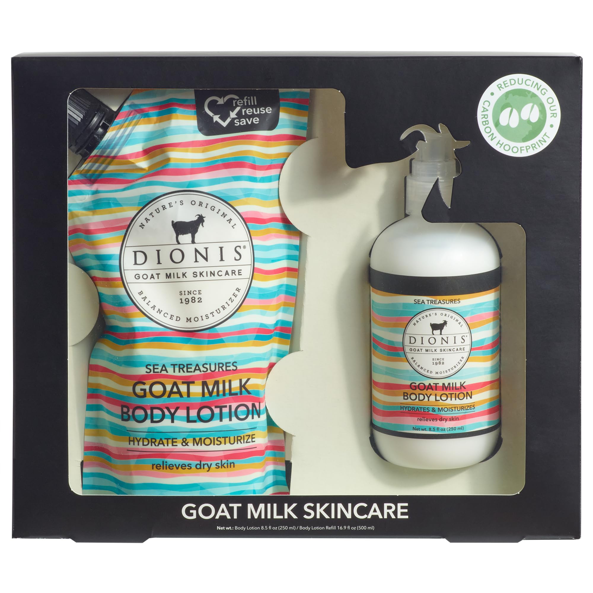 Amazon.com : Dionis Goat Milk Sea Treasures Body Lotion & Refill