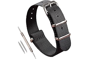 Bradshaw Nylon Watch Strap Bands(10-24mm)