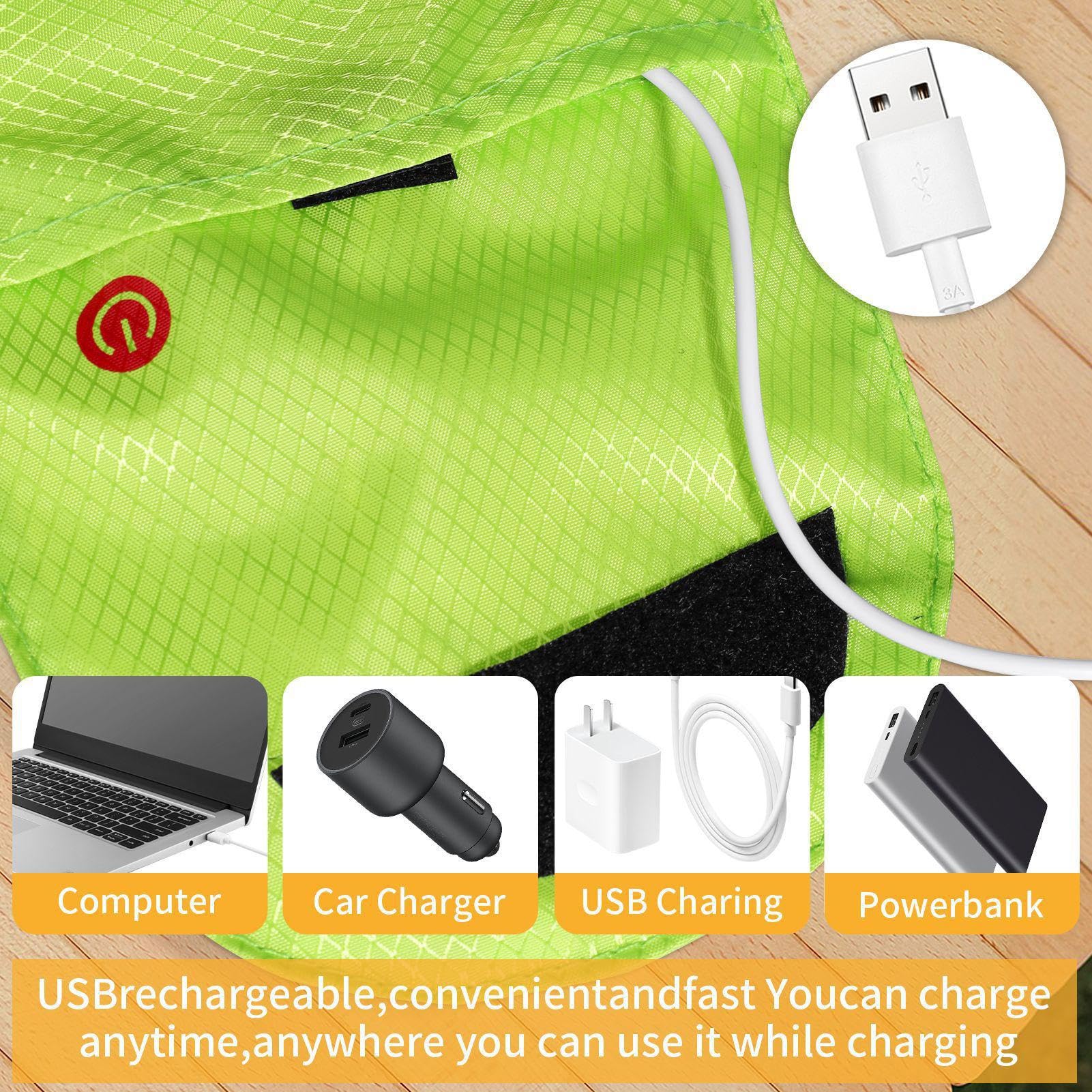 LED-Rucksack – 45,7 x 30,5 cm wasserdichtes Polyester, marineblau, beleuchtete Fahrradtasche, reflektierendes Gurtsystem, gepolstertes Staufach, leichtes ergonomisches Design mit integriertem