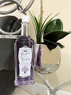 Agustin Reyes Royal Violets Cologne with Aloe Vera GLASS bottle 5 Fl oz Gently and refreshing fragance for baby, childrens and adults