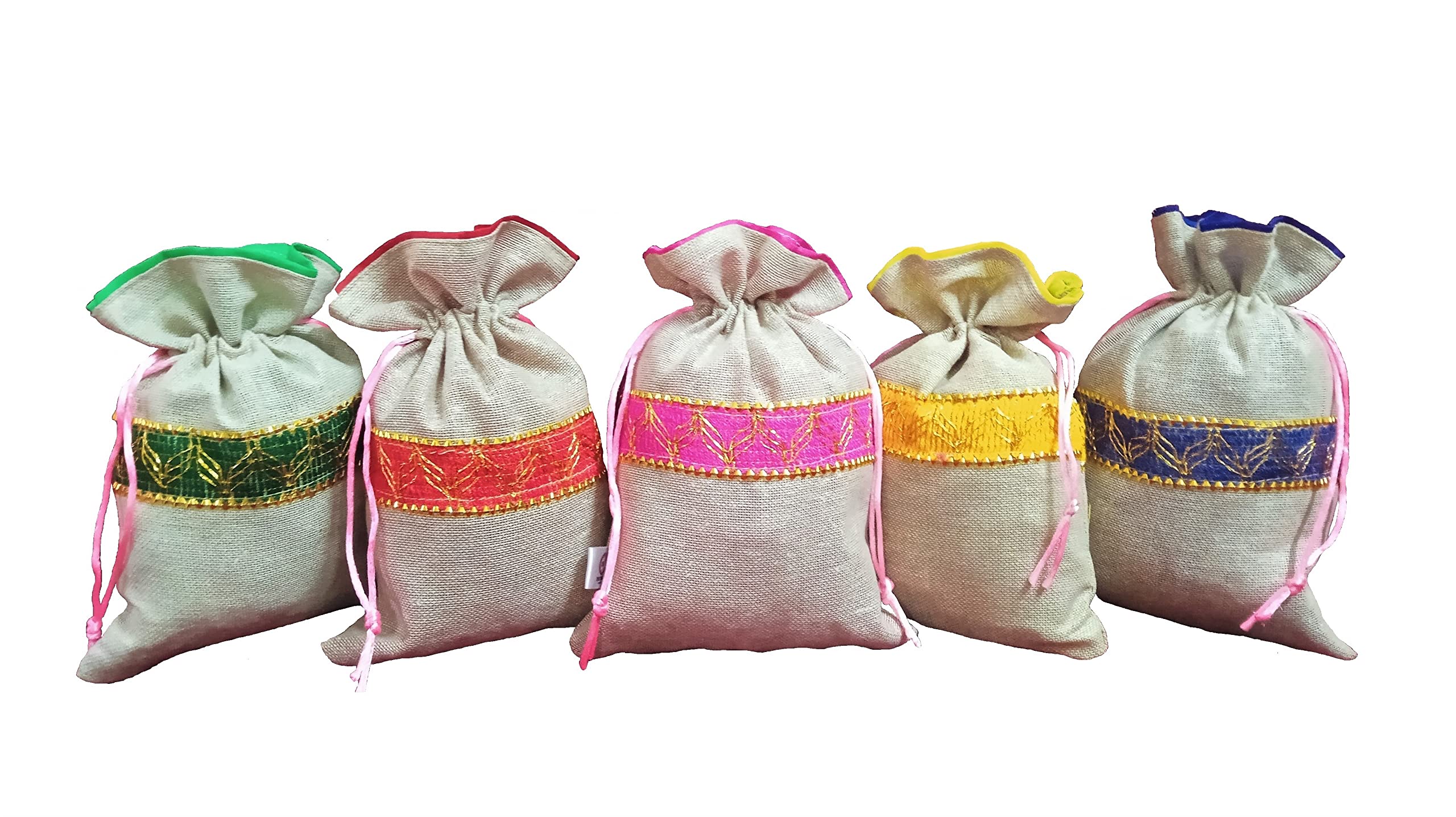 2DS Jute Cotton Potli bags for return gifts, Jute Batwa for Gifting purpose. Wedding gift, Jewellery Pouch, Shagun Potli, Ideal handbag potli for diwali Gift Packing Multicolour (B0BGHX55T4) Amazon Price History, Amazon Price Tracker