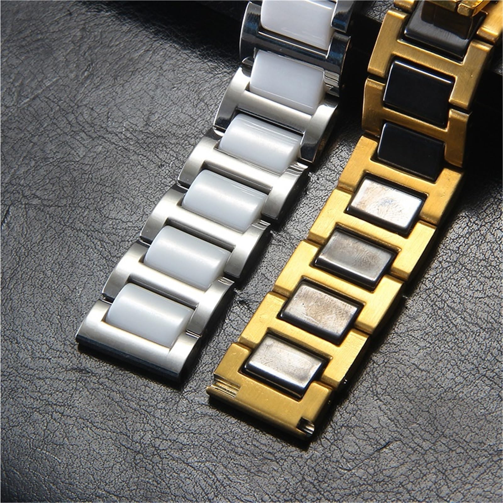 cinturino dell'orologio Accessori for cinturini for orologi unisex in ceramica e acciaio inossidabile Cinturino resistente traspirante 12 13 14 15 16 17 18 19 20 21 22mm