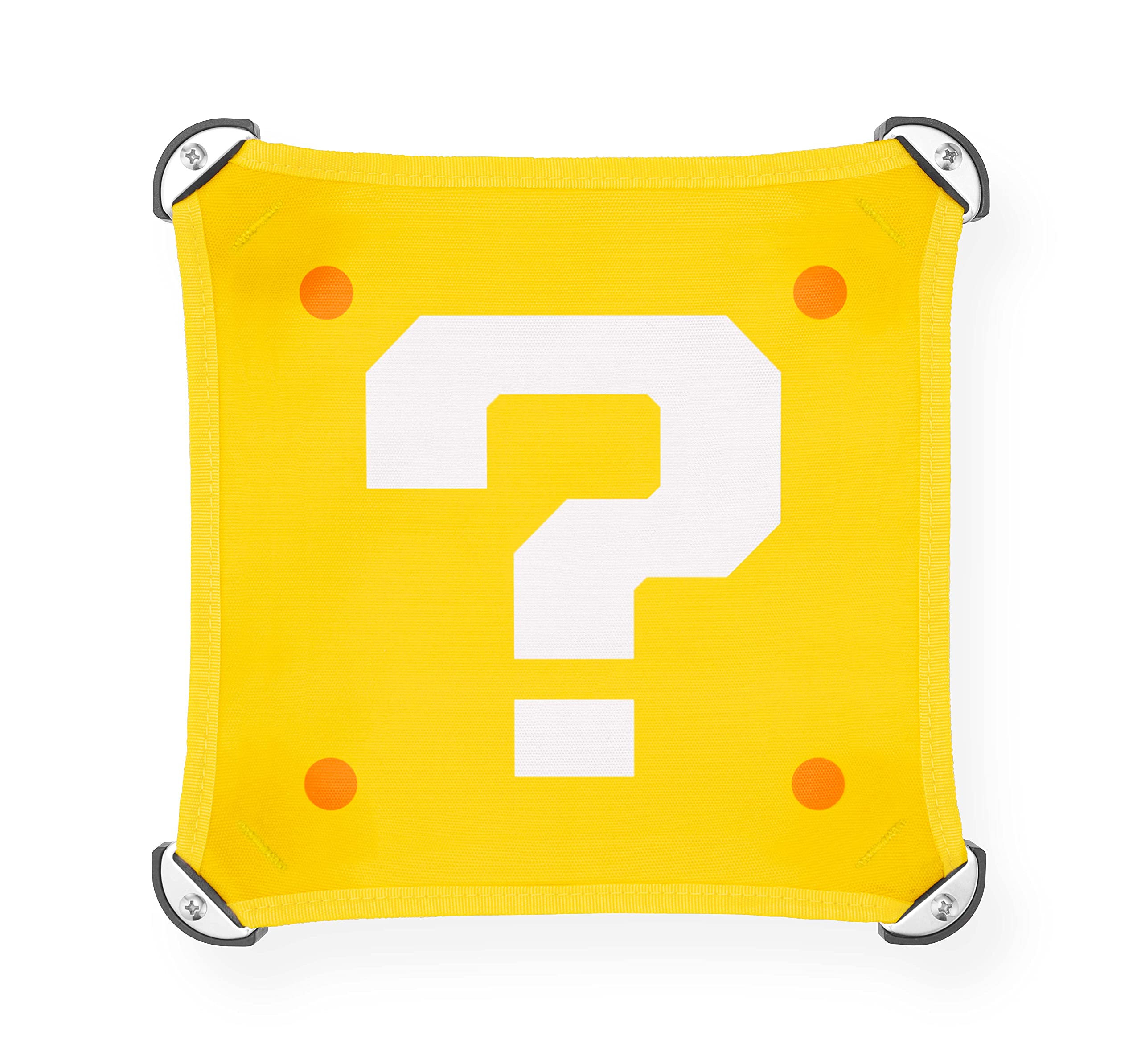 美品　スーパーマリオ トラベル 折りたたみスツール(ハテナブロック)任天堂 Amazon.co.jp: スーパーマリオ トラベル 折りたたみスツール(ハテナ