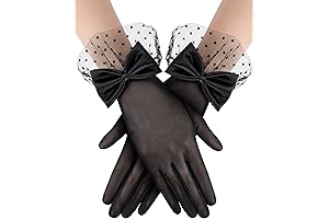 Women's Lace Funeral Gloves