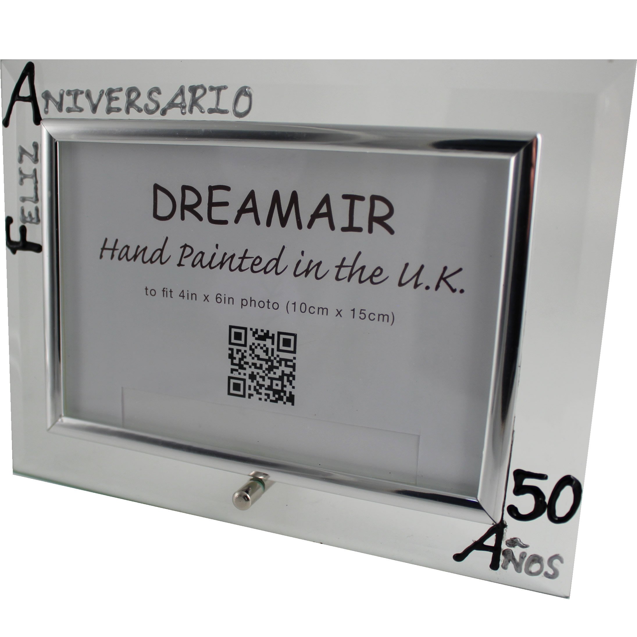 Dreamair Marco de Foto Feliz Aniversario 50 Años(L) (Blk/Slvr)