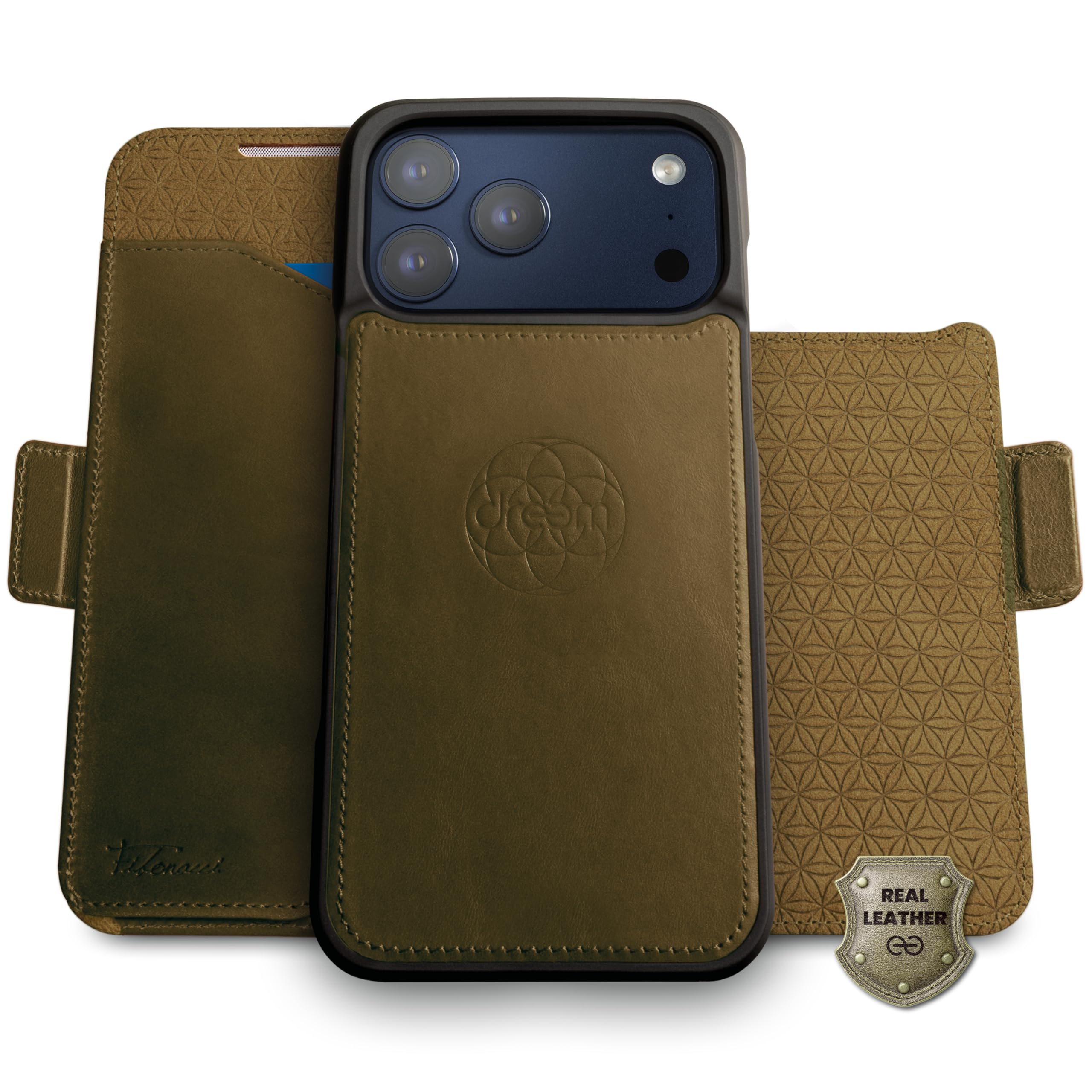 Funda iPhone 17 Pro compatible MagSafe con soporte multifunción y ranuras para tarjetas 7
