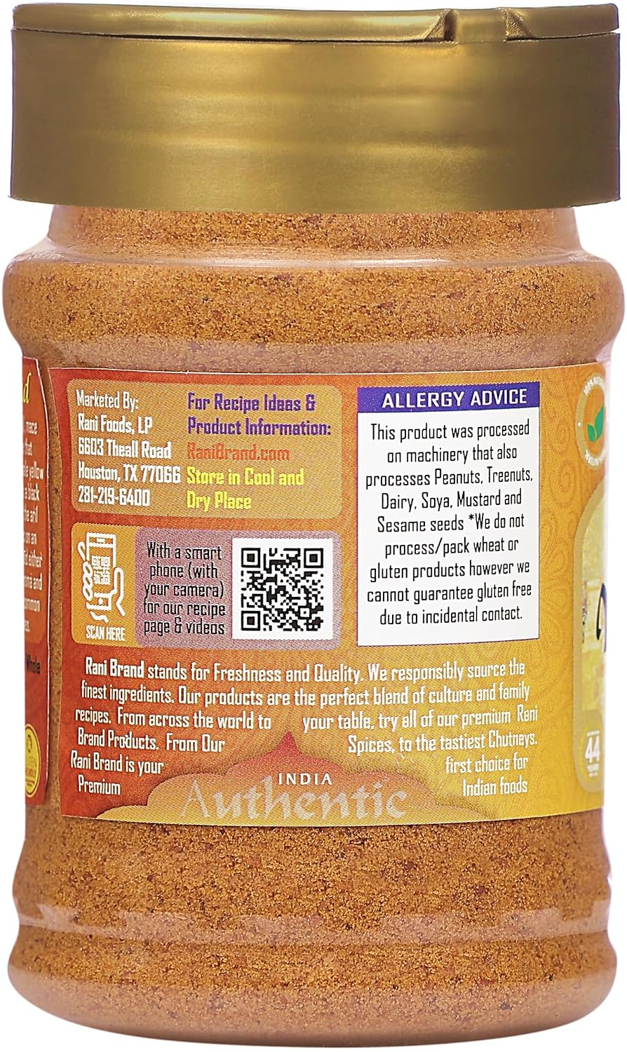 Rani Mace Ground (Javathri) Powder, Spice 2.5oz (70g) PET Jar ~ All Natural | Vegan | Gluten Friendly | NON-GMO | Kosher | Indian Origin image 3