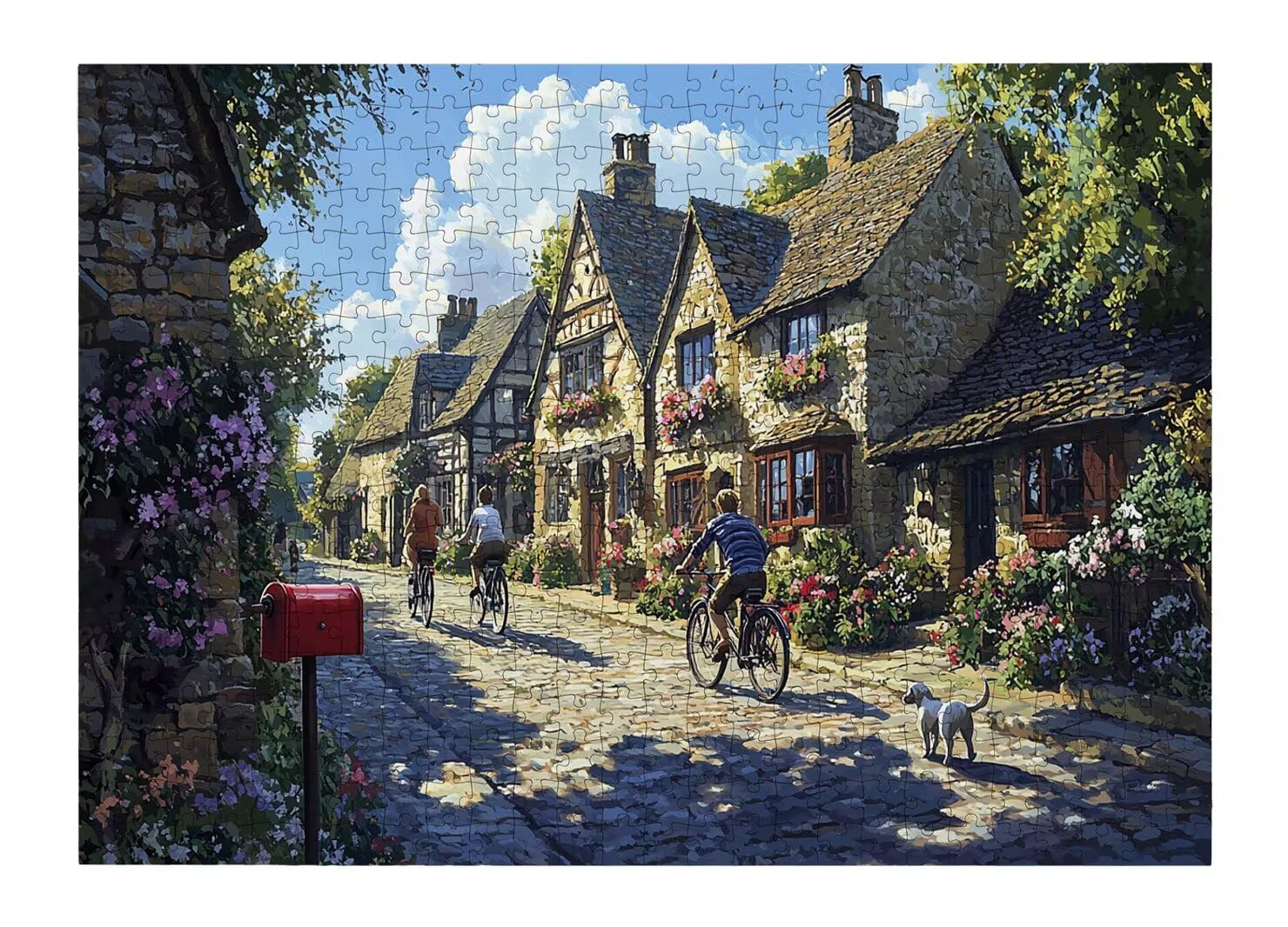 Puzzle 3000 elementów dla dorosłych, niemożliwe puzzle retro dla dorosłych