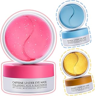 Mascarilla para debajo de los ojos con cafeín...