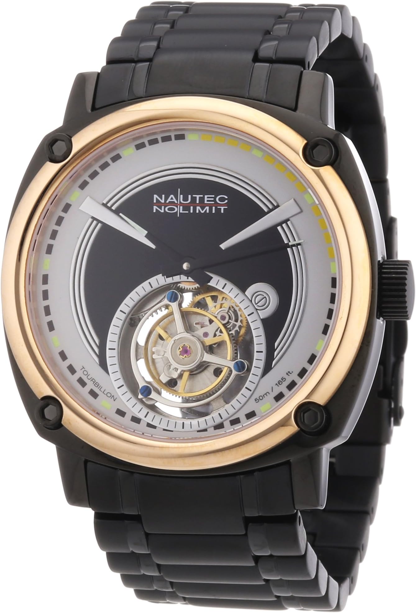 Men's Victory Tourbillon Watch VC TB-WD/IPIPRGGY-YL