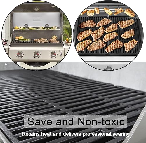 Miniatura 5 de Hongso Rejillas genesis II para Weber Genesis II 300 Series E310 S310 E315 S315 E325 S325 E330 S330, II LX S & E 340, Genesis 2 GS4 parrilla de gas