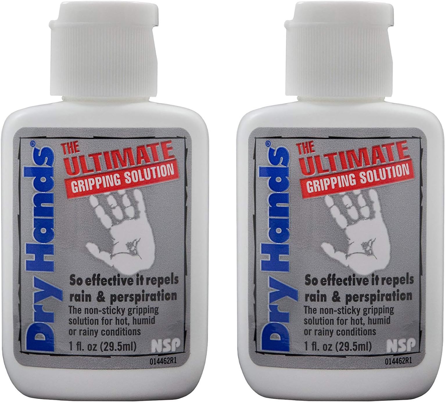 2 x Dry Hands 2oz Fitness Grip Aid - Ideal for all Sports