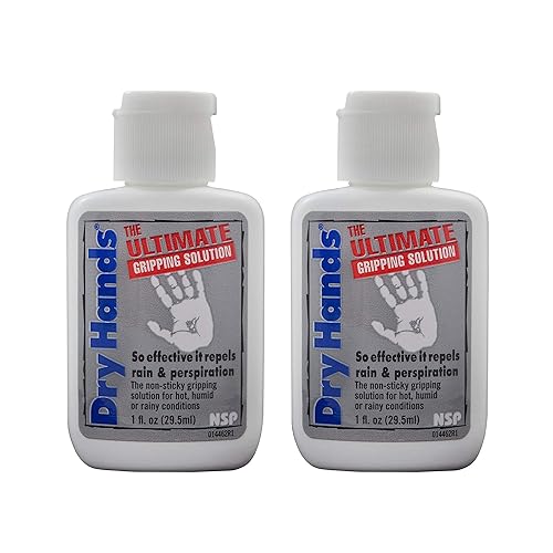 2 Bottles of Dry Hands All-Sport Grip-Enhancing Topical Lotion - 1 Fl Oz (Pack of 2)