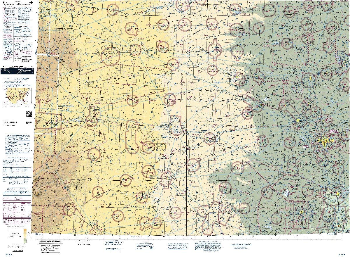 FAA Chart VFR Sectional Wichita SWIC (Current Edition) Amazon.in